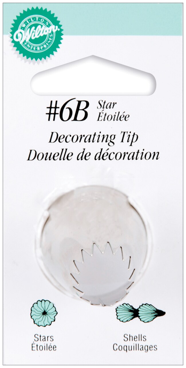 Wilton Decorating Tip-#6B Star
